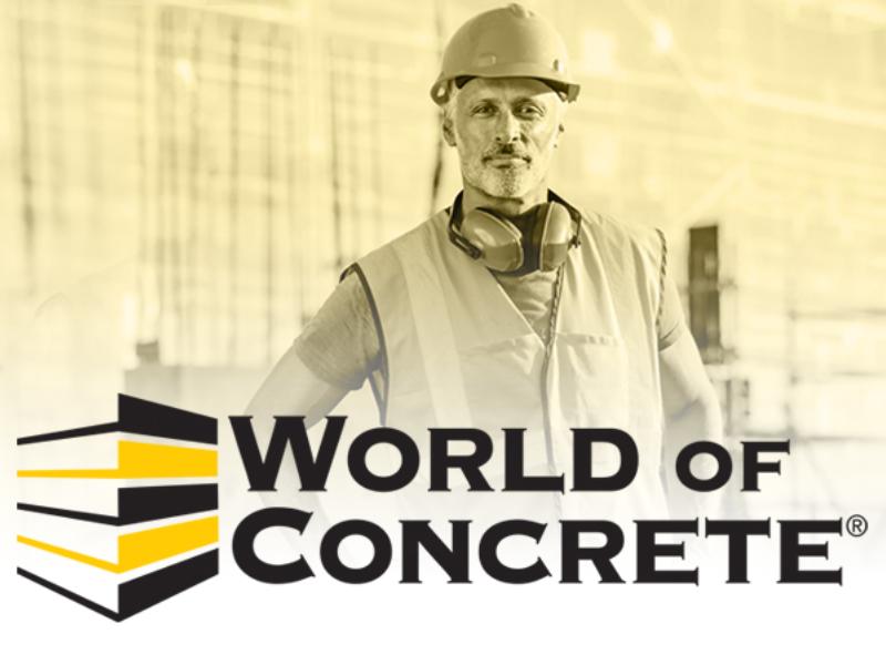 Vorbereitungen für die »World of Concrete« Messe 2023